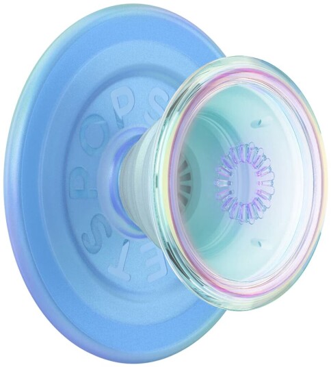 Popsockets PopGrip for MagSafe mobilgrep (opaliserende blå)