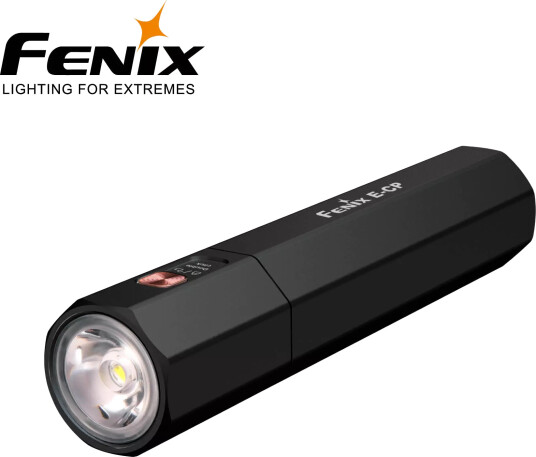 Fenix Håndlykt / Powerbank E-CP 1600 Lumen Fenix Håndlykt / Powerbank E-CP 1600 Lumen