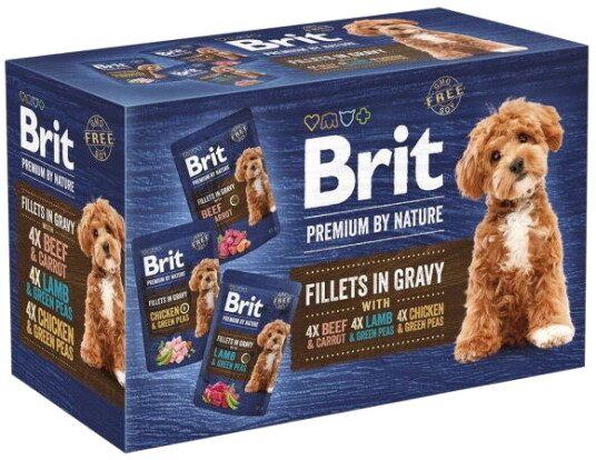 Brit Premium By Nature Dog Multipack Gravy 12X85 G