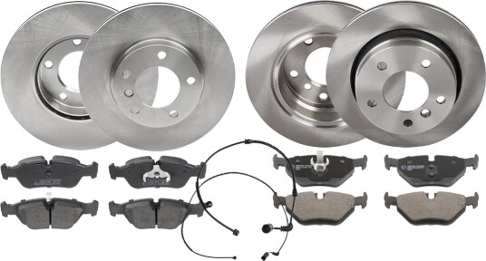 Bremseskiver og -klosser RIDEX 3405B0370