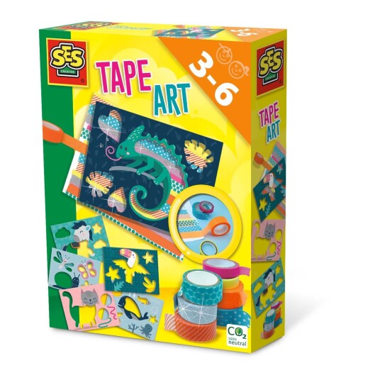 SES Creative Tape art animals S14623