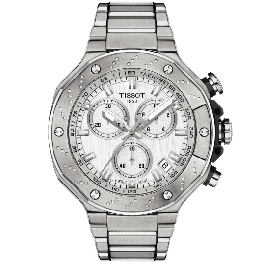 Tissot T-Race Chonograph T1414171103100 - Herre - 45 mm - Analog - Kvarts urverk - Safirglass