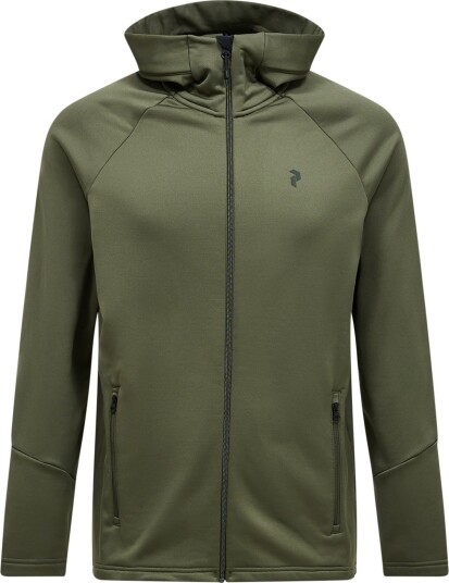 Peak Performance Men's Rider Essentials Zip Hood Pine Needle/pine Needle/ M Peak Performance Men's Rider Essentials Zip Hood Pine Needle/pine Needle/ M