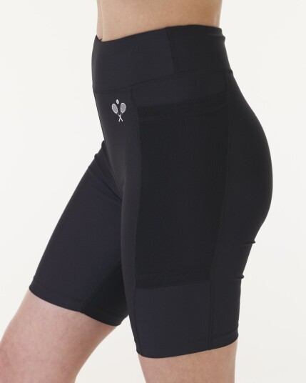 LEVITY Match Ballpocket Short Tights Black - XS