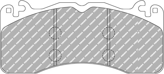 Bremseklosser FERODO RACING FCP4711H
