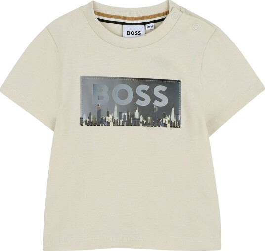 BOSS T skjorte Sand BOSS 2 år 92 T skjorte Beige