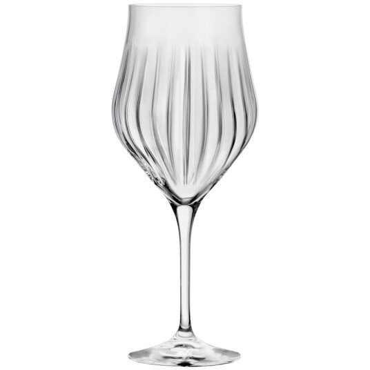RCR Rødvinsglass Timeless pæreformet; 65 cl, 7.4x24.5 cm (ØxH); Transparent; 6 Stykk / Forpakning