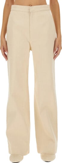Jil Sander Dame Bukser Beige S,