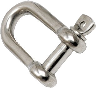 D sjakkel rett syrefast 10 mm 63 mm 19 mm D sjakkel rett syrefast 10 mm 63 mm 19 mm