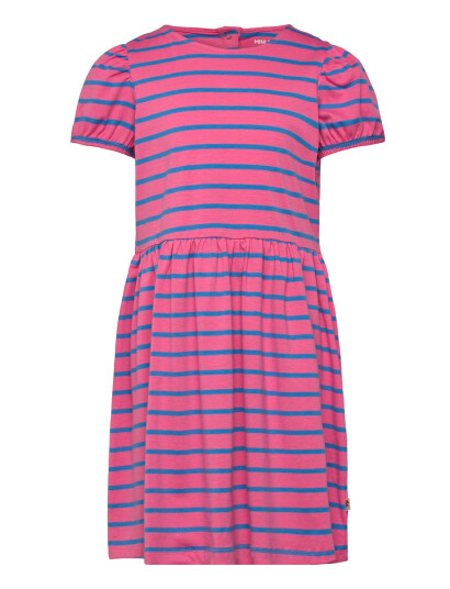 Mini Rodini Stripe Yd Ss Dress   Pink   92/98