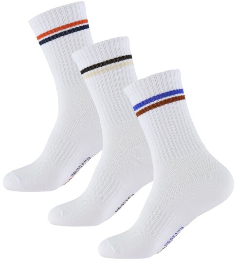 Jack & Jones Junior Sokker jacBoston Tennis 3 pakning Hvit