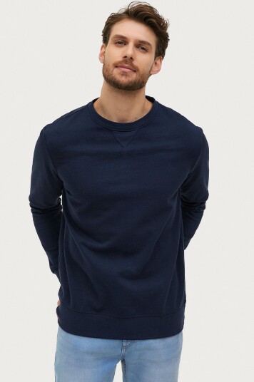 Ellos Collection Sweatshirt Blå Ellos Collection Sweatshirt Blå