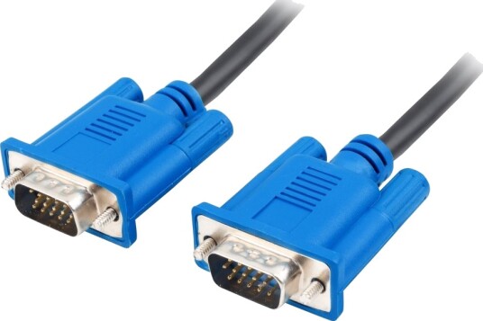 Lanberg Vga Kabel Hd 15 Vga Hann Til Hd 15 Vga Hann 3 M Svart