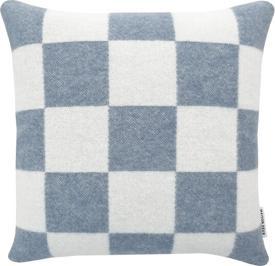 Maison Deux Checkerboard   White   50X 50CM