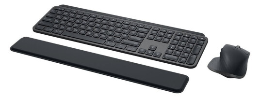 Logitech MX Keys Combo for Business - tastatur- og mussett - QWERTZ - Tysk - grafitt Inn-enhet