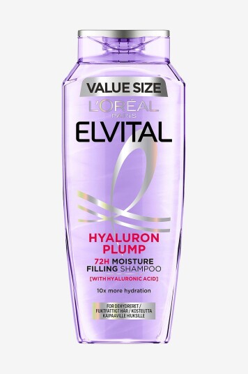 L'Oréal Paris Elvital Hyaluron Plump Shampoo For Dehydrated Hair Transparent L'Oréal Paris Elvital Hyaluron Plump Shampoo For Dehydrated Hair Transparent