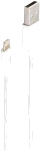 Shiverpeaks Bs14-12040 Hvit 0,5 M 1 Stykker