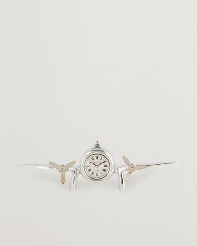 Authentic Models Art Deco Flight Clock Silver Authentic Models Art Deco Flight Clock Silver