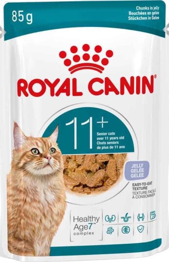 Royal Canin Våtfôr Ageing 11+ I Gelé Sparepakke 24 X 85 G