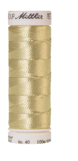 Mettler, Metallic 100m Farge nr 0490 Gold