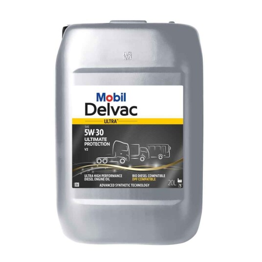 Motorolje MOBIL 5W30 DELVAC ULTRA ULTIMATE PROTECTION V2 20L Motorolje MOBIL 5W30 DELVAC ULTRA ULTIMATE PROTECTION V2 20L