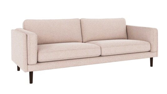Rowico Home Braden 3 seters sofa Lys beige Max 1 Brun eikben