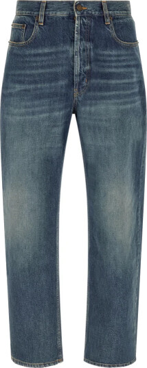 Saint Laurent Herre Jeans Blå W36,