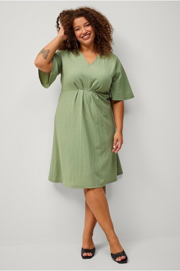 Ellos Plus Collection Kjole Anette Grønn