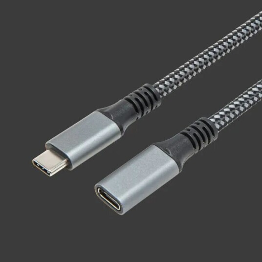 Plexgear Forlengelseskabel for USB-C 1 m Plexgear Forlengelseskabel for USB-C 1 m