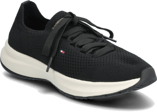 Tommy Hilfiger Th Knit Runner - Black - 36