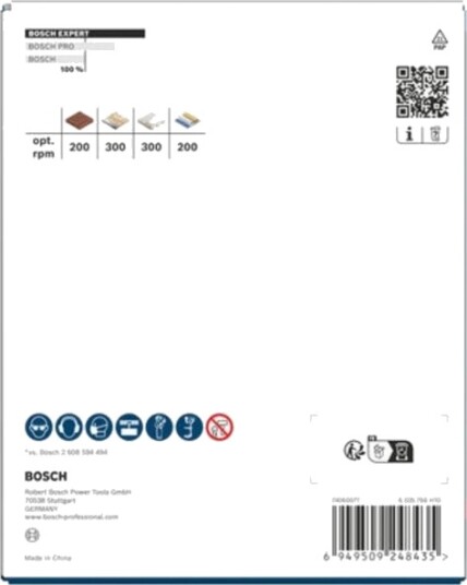 Bosch Tilbehør 2608901945 Stikksagblad 121 Mm 1 Stk