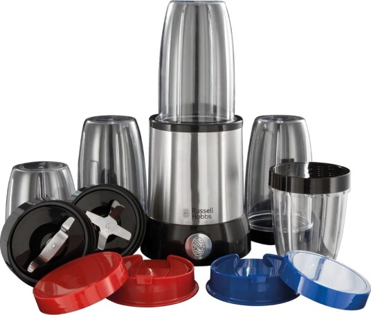 Russell Hobbs NutriBoost Smoothieblender 700ml 700W Rustfritt Stål Sølv Russell Hobbs NutriBoost Smoothieblender 700ml 700W Rustfritt Stål Sølv