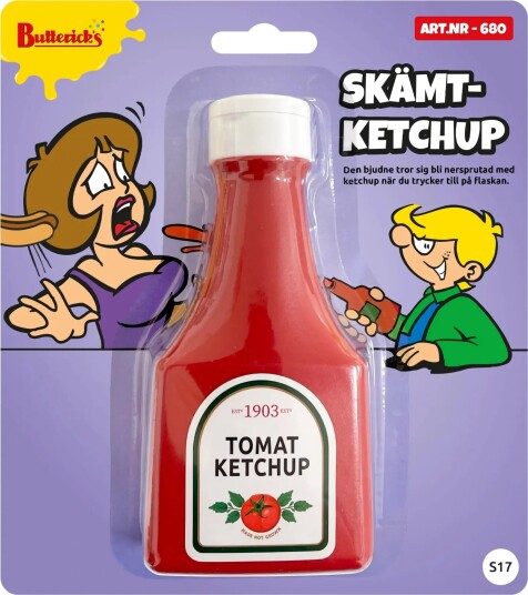 Butterick's Ab Ketchupflaska Skämtartikel 680