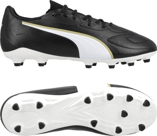 PUMA King 20 Match Fg/ag Eclipse   PUMA Svart/PUMA White/PUMA Gold Barn størrelse 38½