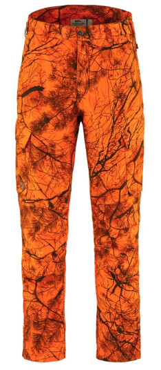 Fjellreven Brenner Pro Winter Trousers M Orange Multi Camo 54/R