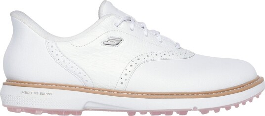 Skechers Prestige SL Hvit Rosa Golfsko dame White/Pink (WPK)