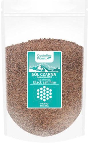 Crystalline Planet svart salt Kala Namak fint   1 kg