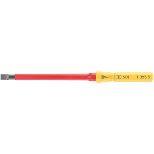 Wera Kraftform Kompakt VDE 60 I 0,5 × 3,0 × 157 mm Tie - Utskiftbar Klinge