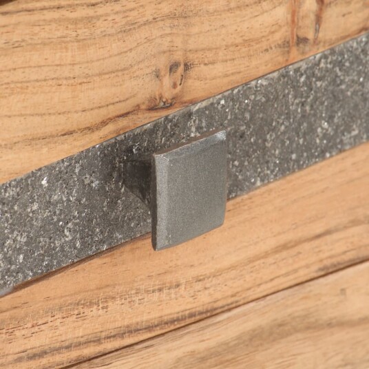 vidaXL Konsollbord 90x30x75 cm heltre akasie