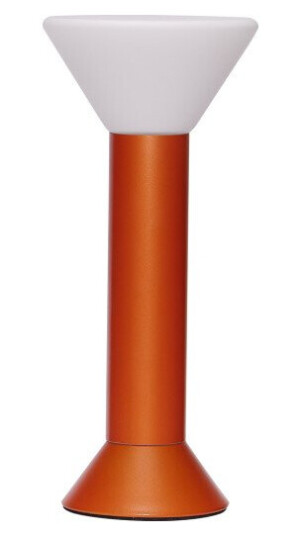 Hübsch Flash oppladbar bordlampe oransje Hübsch Flash oppladbar bordlampe oransje
