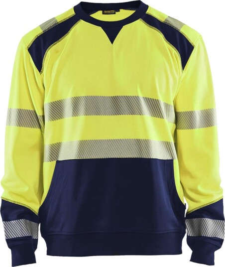 Blåkläder 354125283389L Varselgenser varselgul/marineblå Varselgul/Marineblå Klær