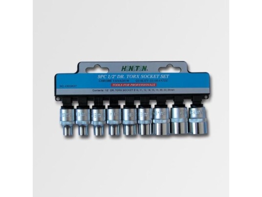 Honiton Støtter 9 Stk. 1/2" Torx 4009