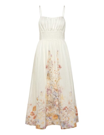 Love Lolina Bernadette Midi Dress Cream L