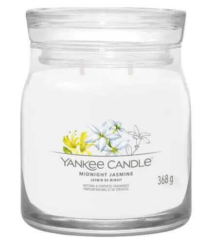 Yankee Candle Signature Medium Jar Midnight Jasmine 368 g Duftlys
