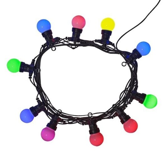 Denver SLP 510 Smart LED Partylight – 9m RGB Lyslenke med WiFi og Tuya app Denver SLP 510 Smart LED Partylight – 9m RGB Lyslenke med WiFi og Tuya app