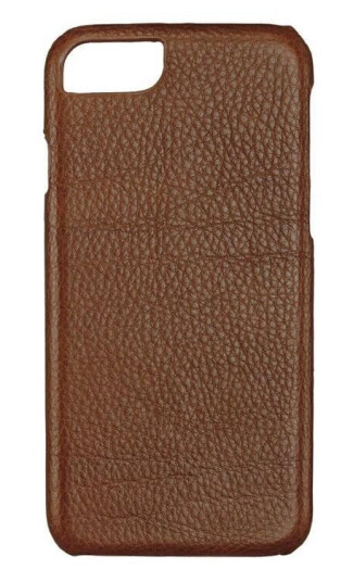GEAR Onsala Mobildeksel i Ekte Skinn Brun for iPhone SE/8/7
