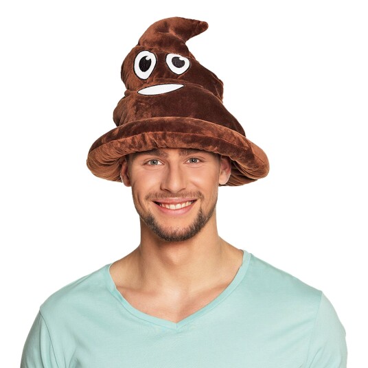Boland Party Partners Emoji Poop Hatt - One size