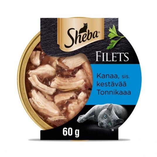 Sheba Kylling Och Tunfisk I Saus 60 G