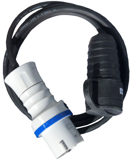 Overgang CEE 216-6 - SCHUKO 0,5M
