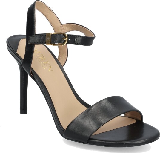 Lauren Ralph Lauren Burnished Calf Gwen Sn Drs Black 37